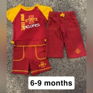 Iowa State Cyclones Baby Outfit Set
